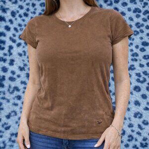 Arizona Women's Brown Baby Tee